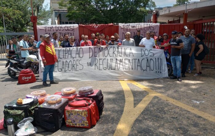 Brazil: Delivery workers protest against job insecurity in Brazil